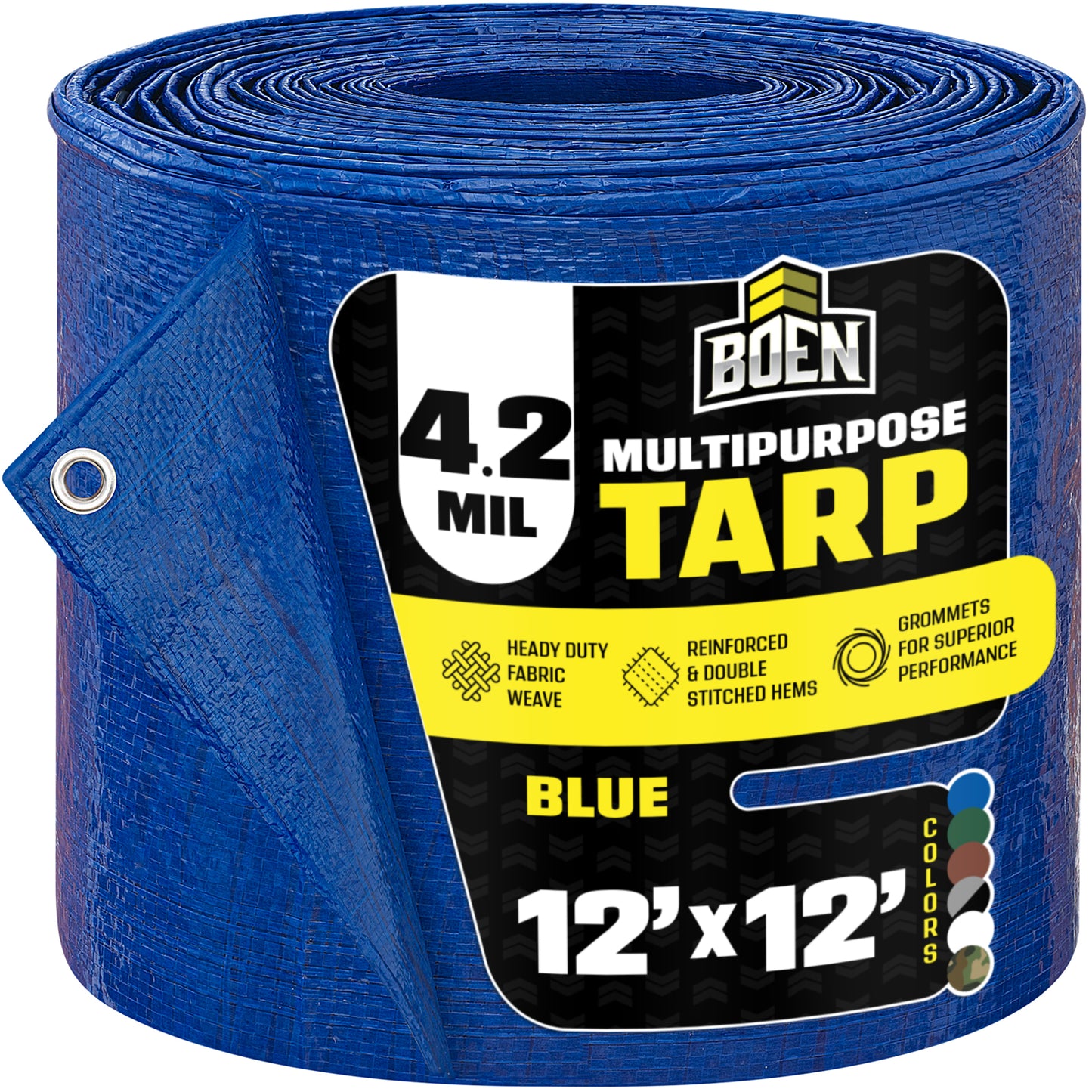 tarp asmc All Purpose Economy Blue Tarps, 4.2 Mil – TarpSOS