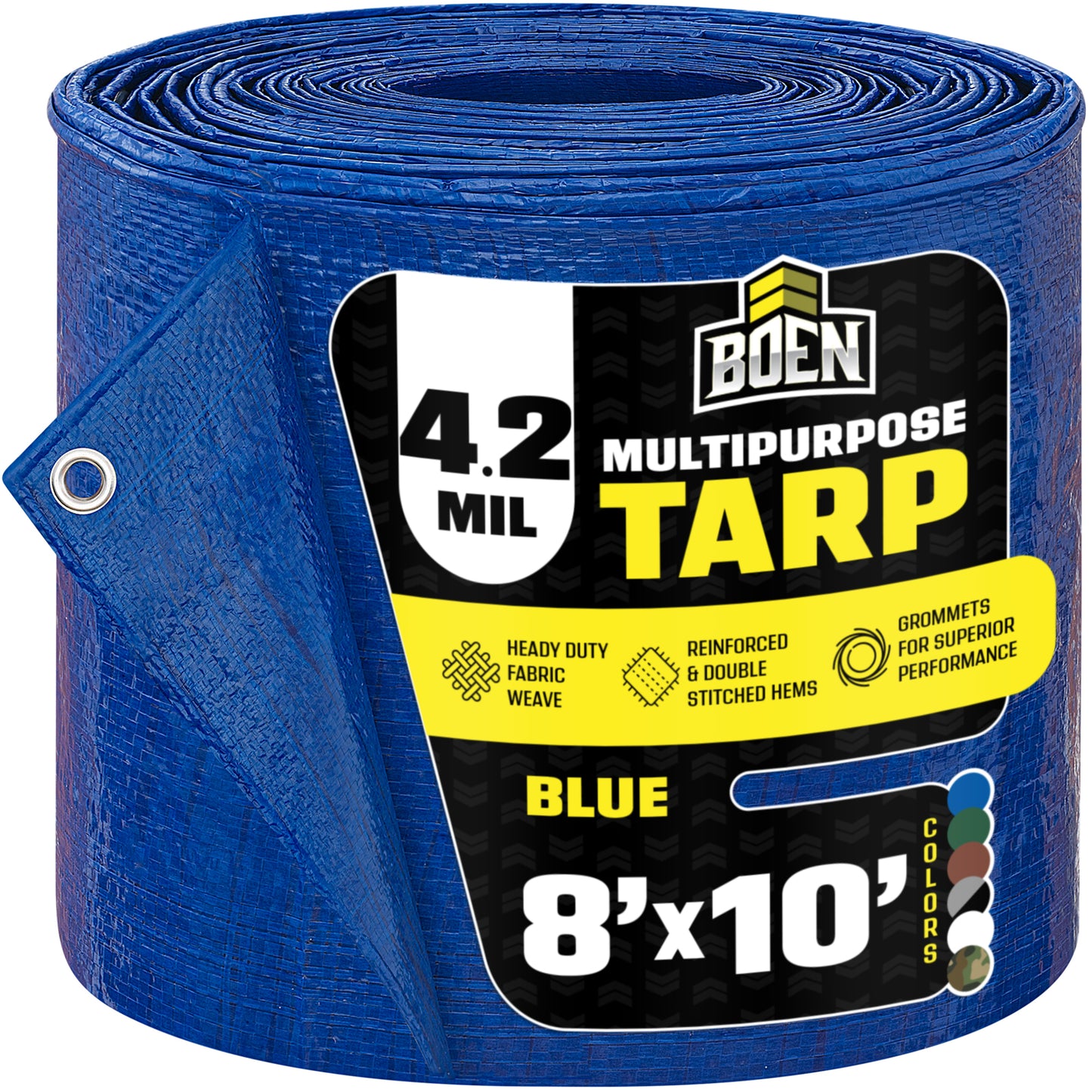 All Purpose Economy Blue Tarps, 4.2 Mil