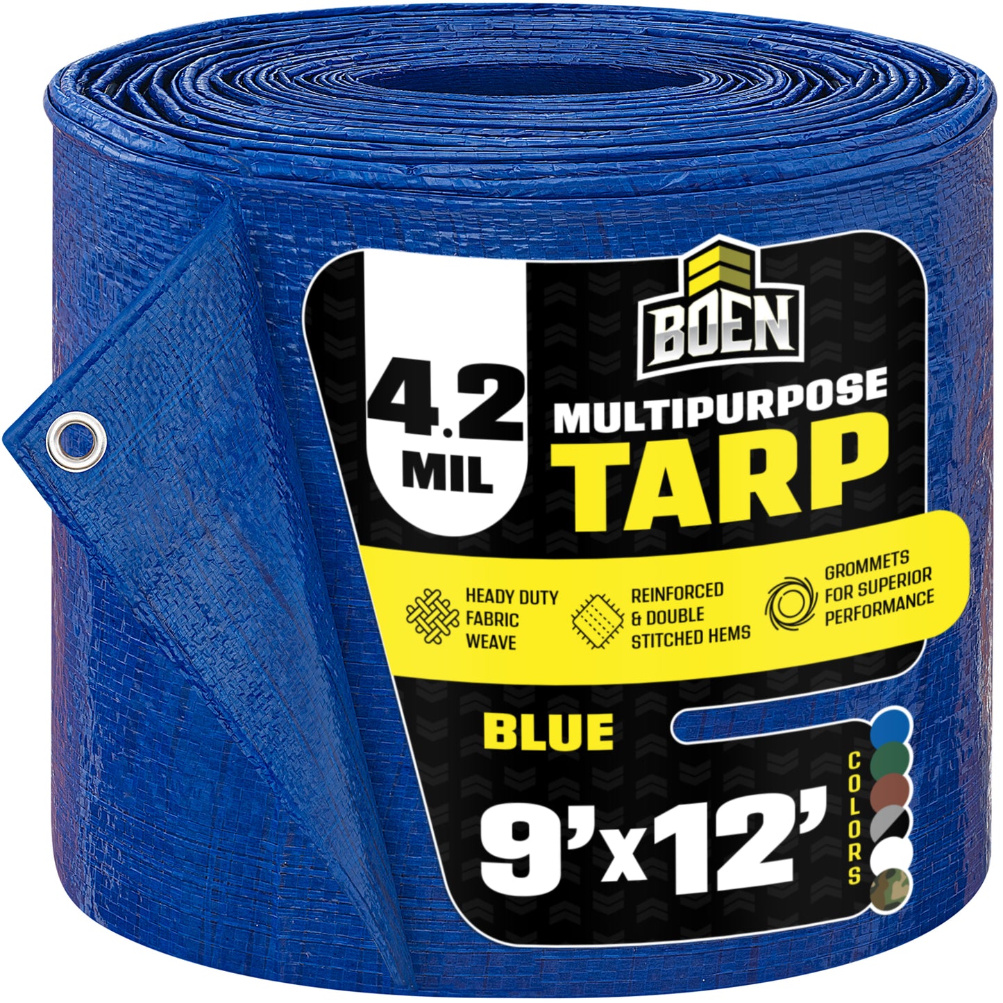 All Purpose Economy Blue Tarps, 4.2 Mil