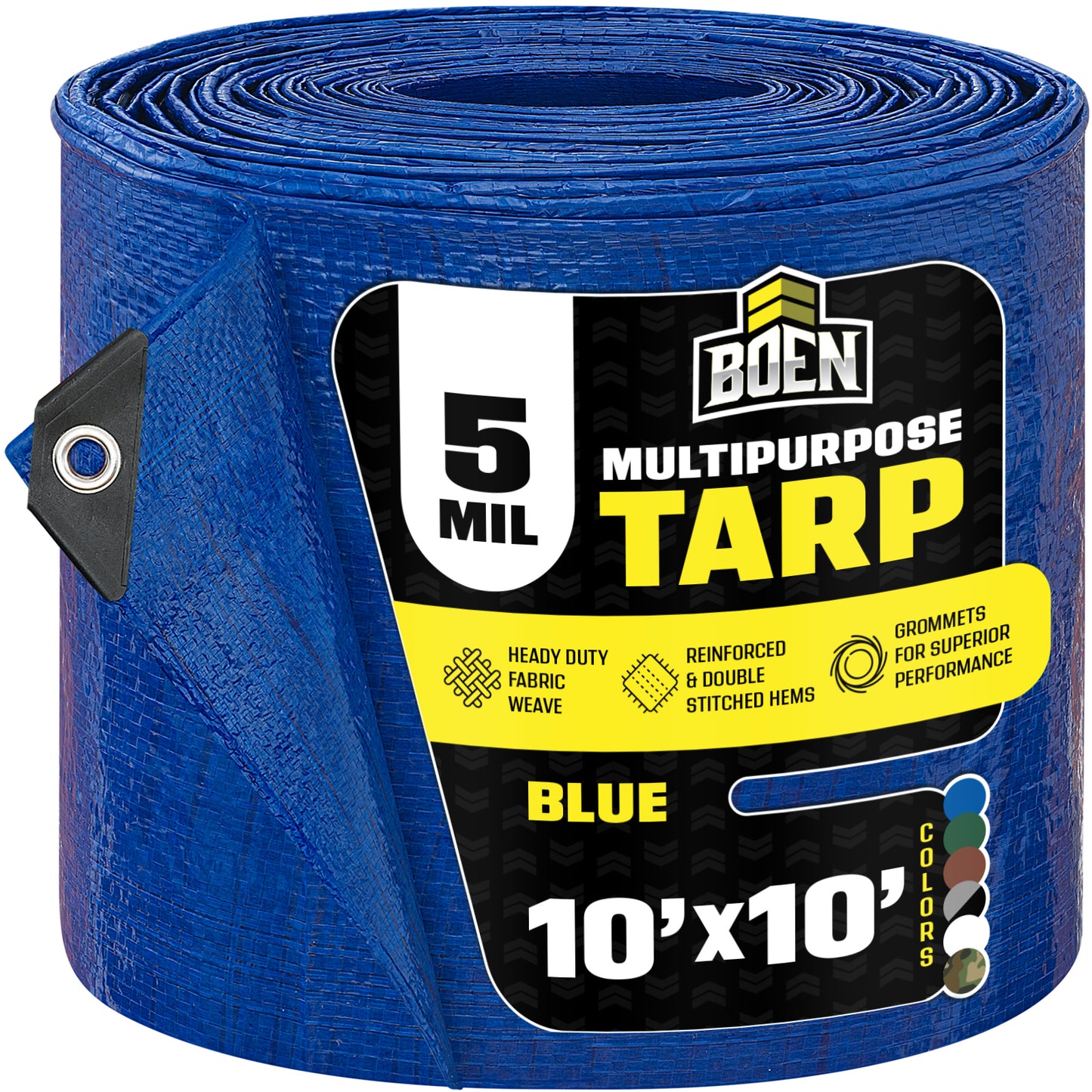 All Purpose Greater Blue Tarps, 5 Mil