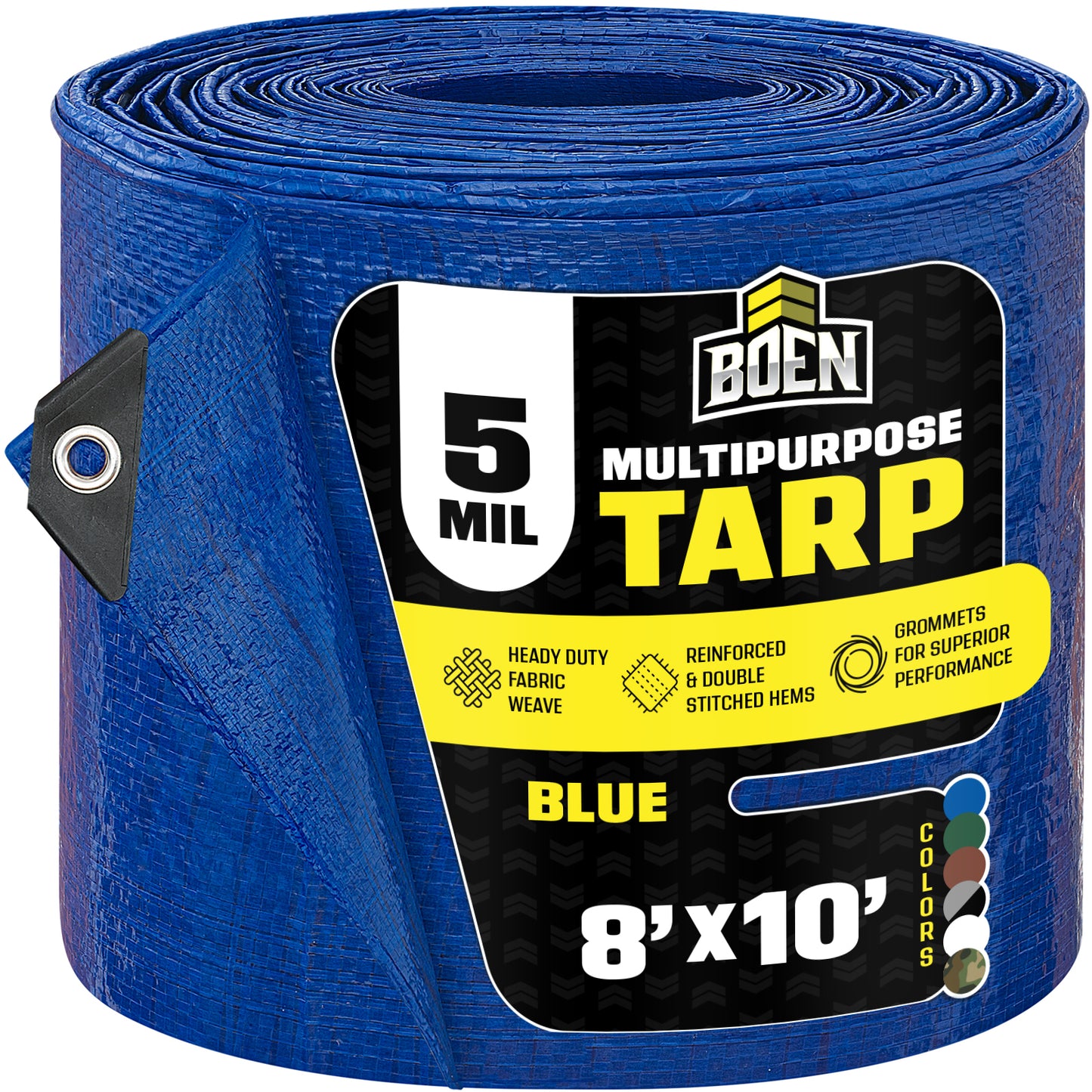 All Purpose Greater Blue Tarps, 5 Mil